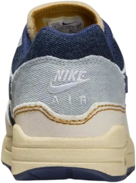 Women's Air Max 1 '87 Aura/Midnight Navy-Pale Ivory - 13 I7662
