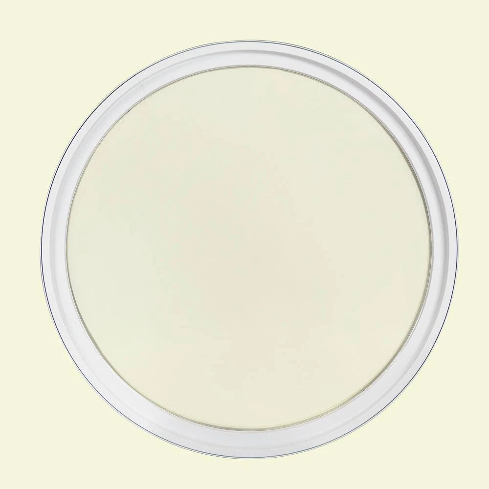 30-in x 30-in Round White Window E4123