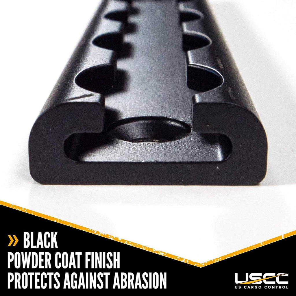 Black L Track 24 Inch 4 Pack Y114