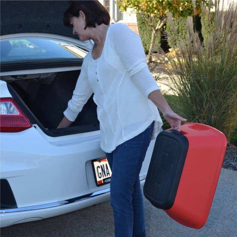 Red Anti-Tip Stool L92619