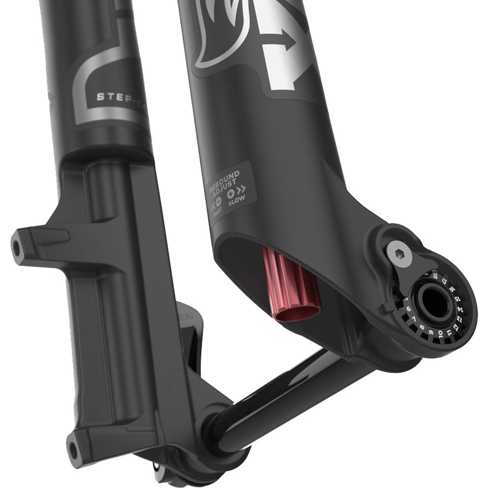 Black 29x22 100mm 15QR x110mm 44mm Grip Suspension Fork I3958