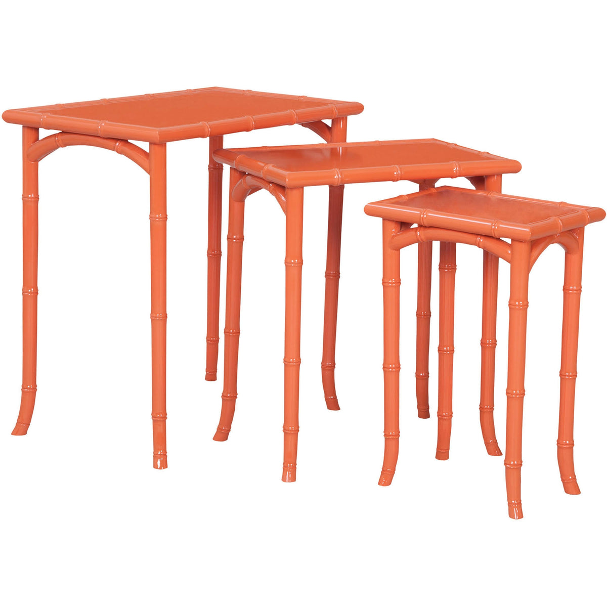Bamboo Nesting Tables Set of 3 N2901