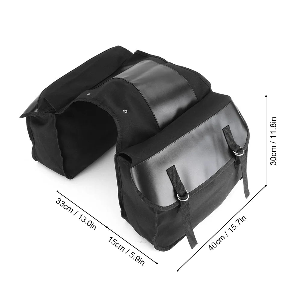 40L Bike Trunk Bag Cycling Rack Rear Seat Bag Pannier H94072