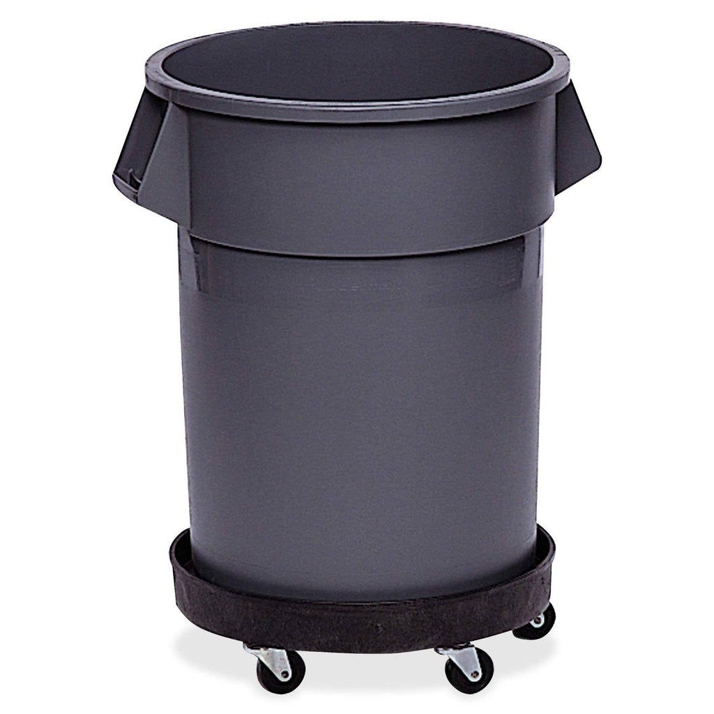 Round Plastic Trash Can Dolly with 500 lb Capacity Z953659