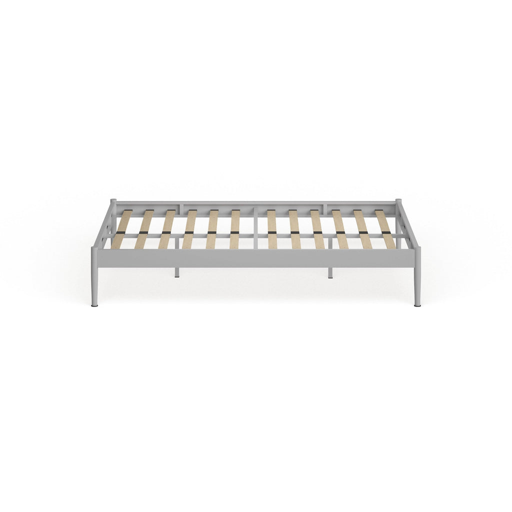 King Stainless Steel Grey Bed Frame N662