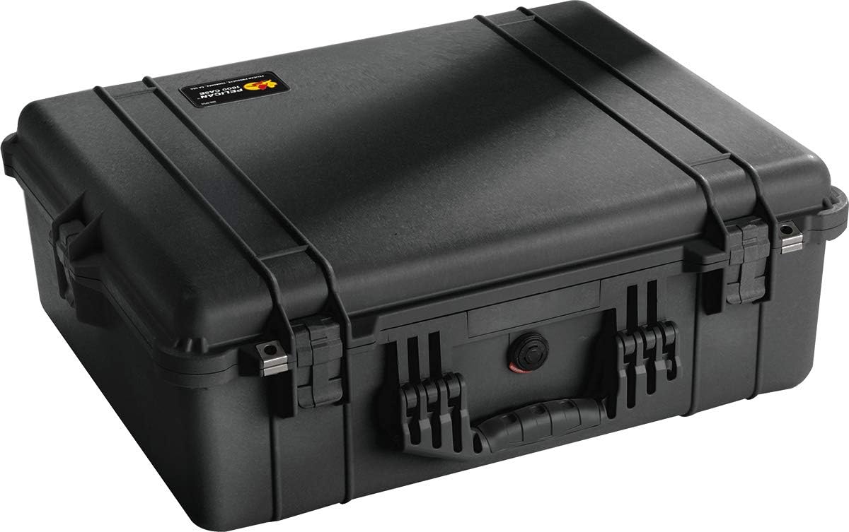 Black 1600 Case With Foam C983