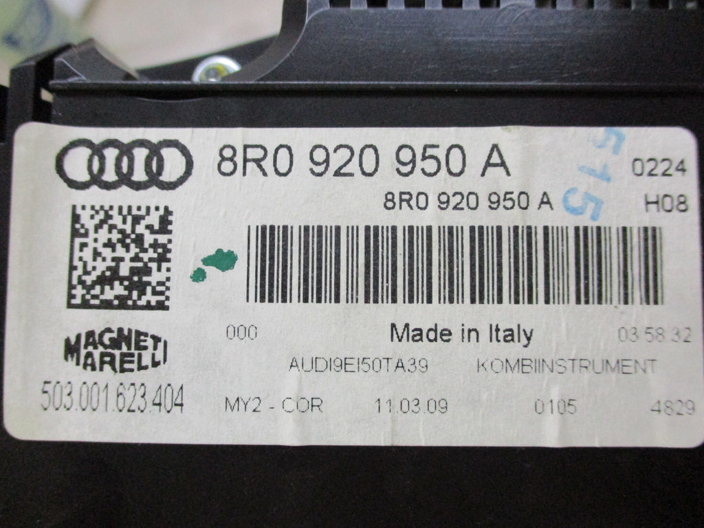 Pre-Owned Audi Q5 Speedometer Cluster OEM D419