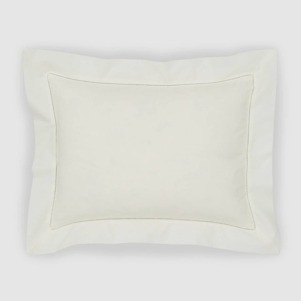 Ivory Percale Boudoir Sham L43205