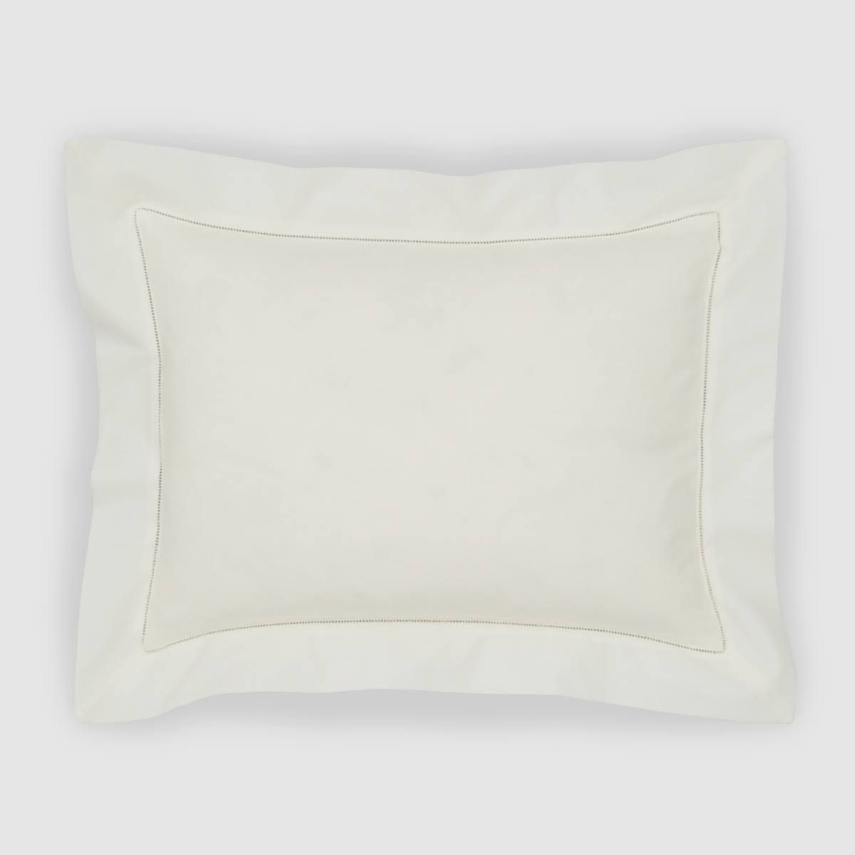 Ivory Percale Boudoir Sham L43205