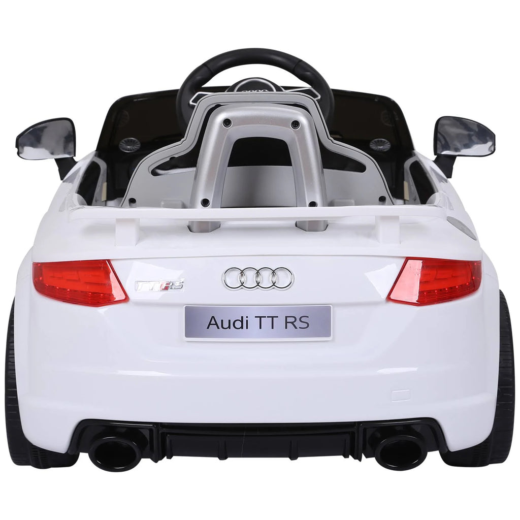 White 6V Electric Ride On Toy Car with Remote Control M689068