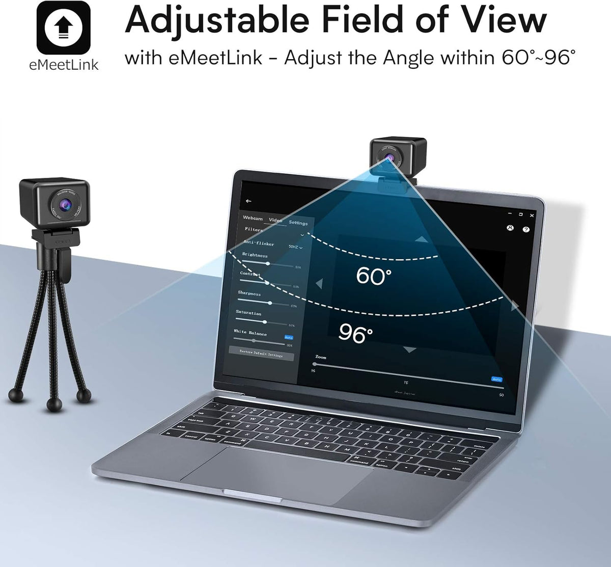 1080P Webcam with Speaker and Mics N23587