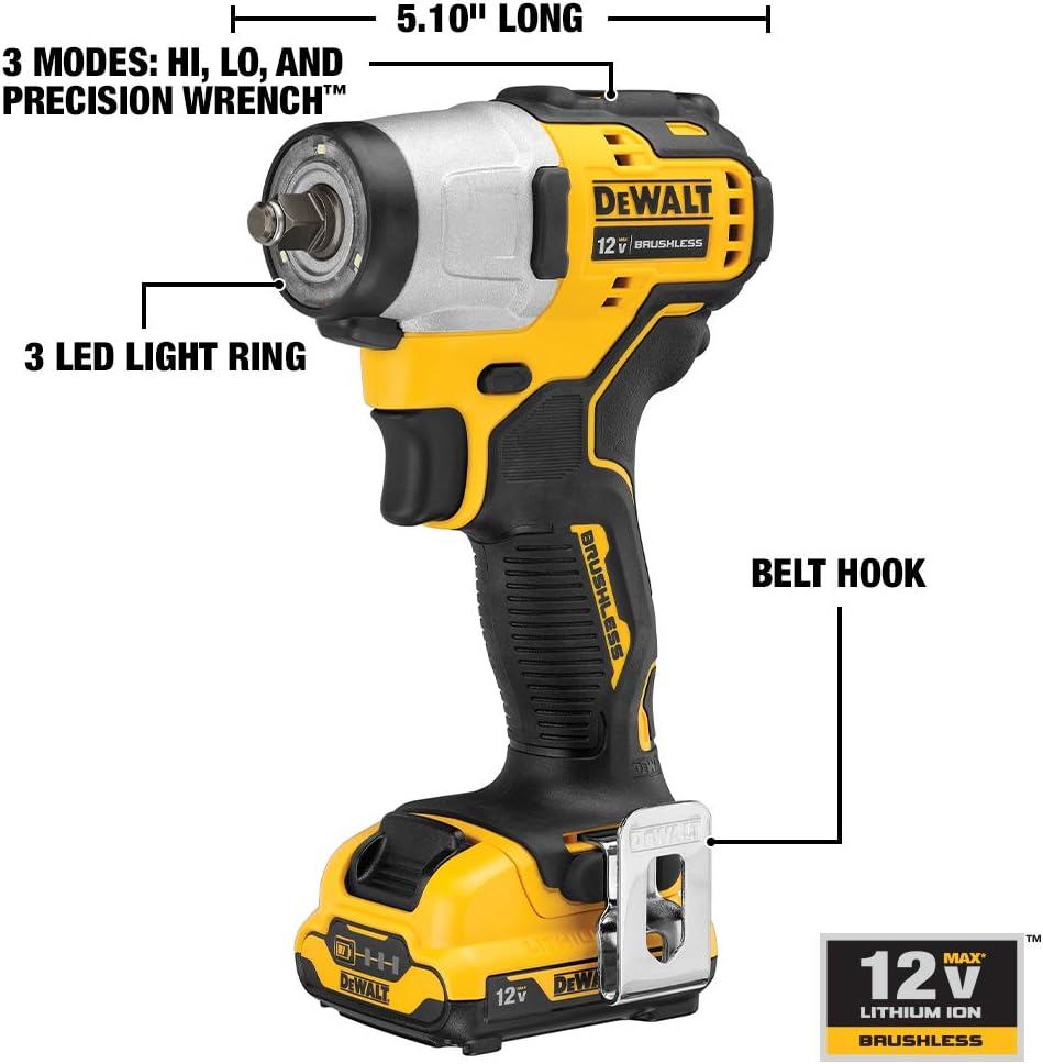 Cordless 3/8-Inch Impact Wrench Kit Y92241