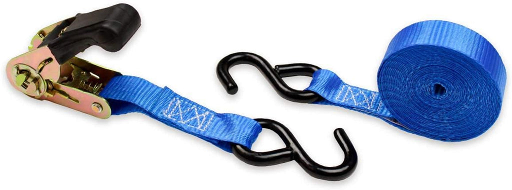 Heavy-Duty Ground Anchor Kit with 4 Anchors, 4 Ratchet Straps, and 4 Soft Loops A65173