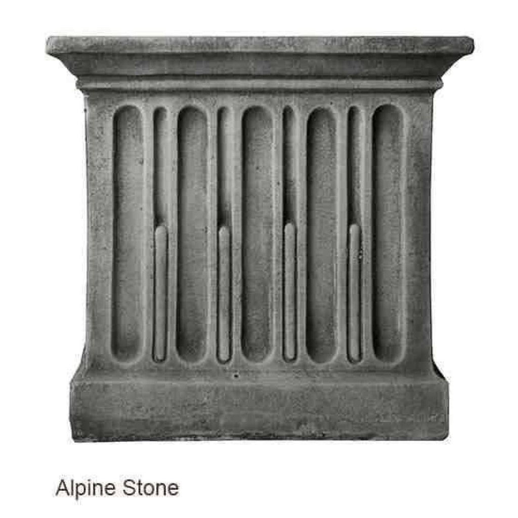 Grey Stone Tea Table Birdbath I6524