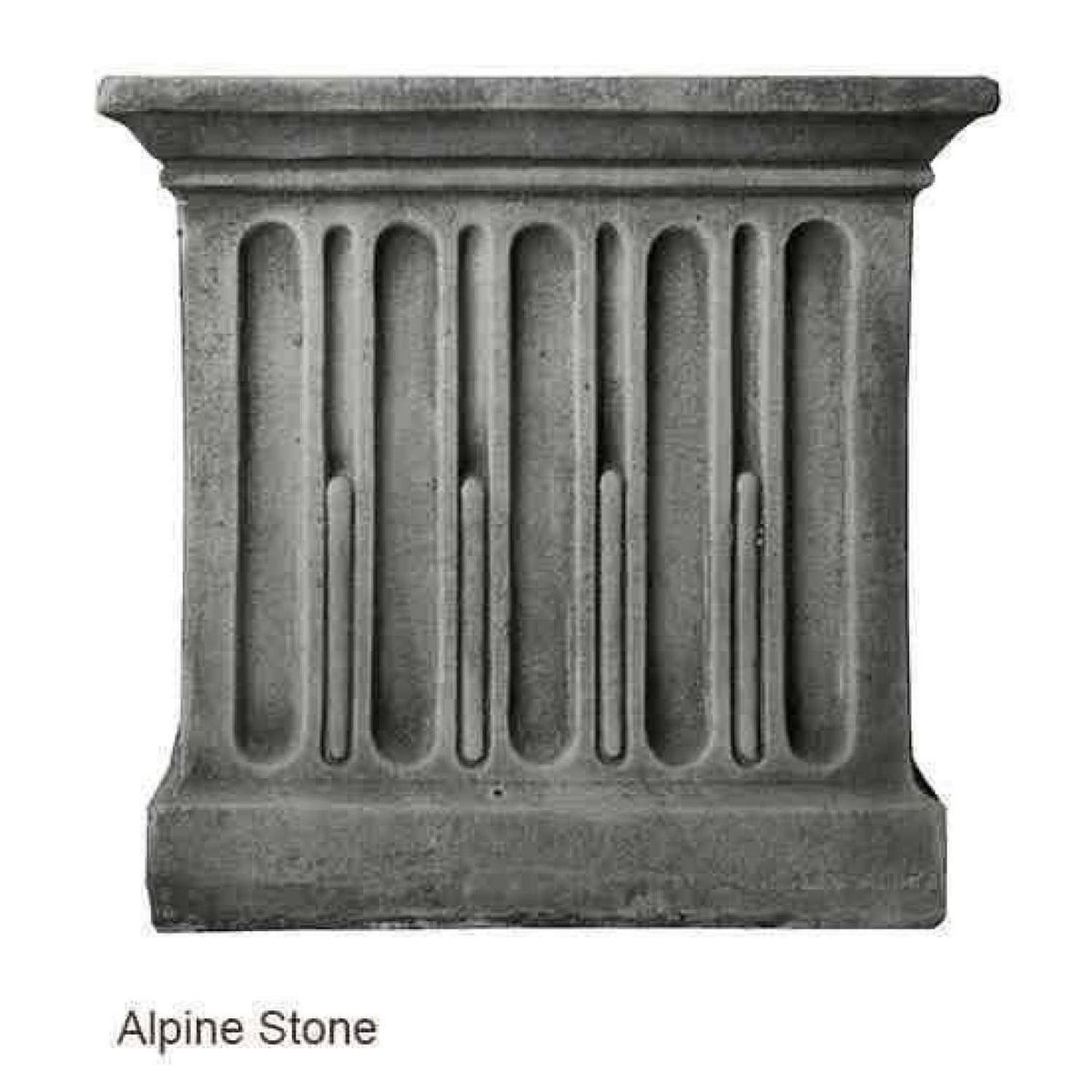 Grey Stone Tea Table Birdbath I6524