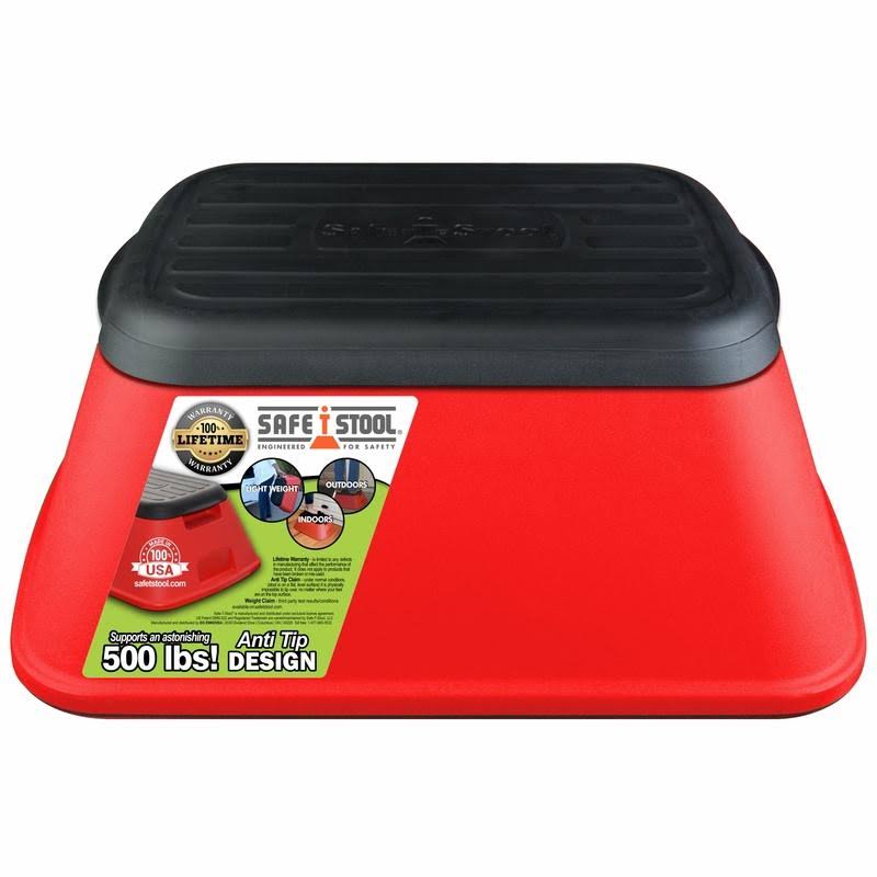 Red Anti-Tip Stool L92619