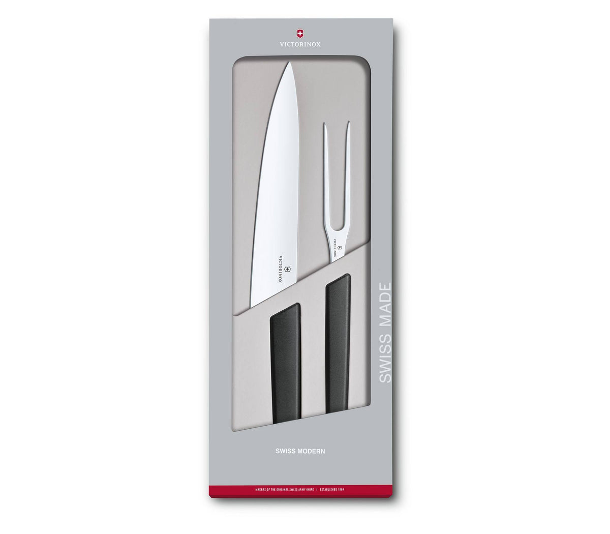 Carving Set - Black T13048