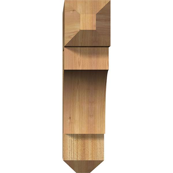 6x22W x 24x22D x 24x22H Rough Sawn Western Red Cedar Bracket R334581