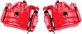 Red Coated Brake Caliper Pair Brake Kit A180