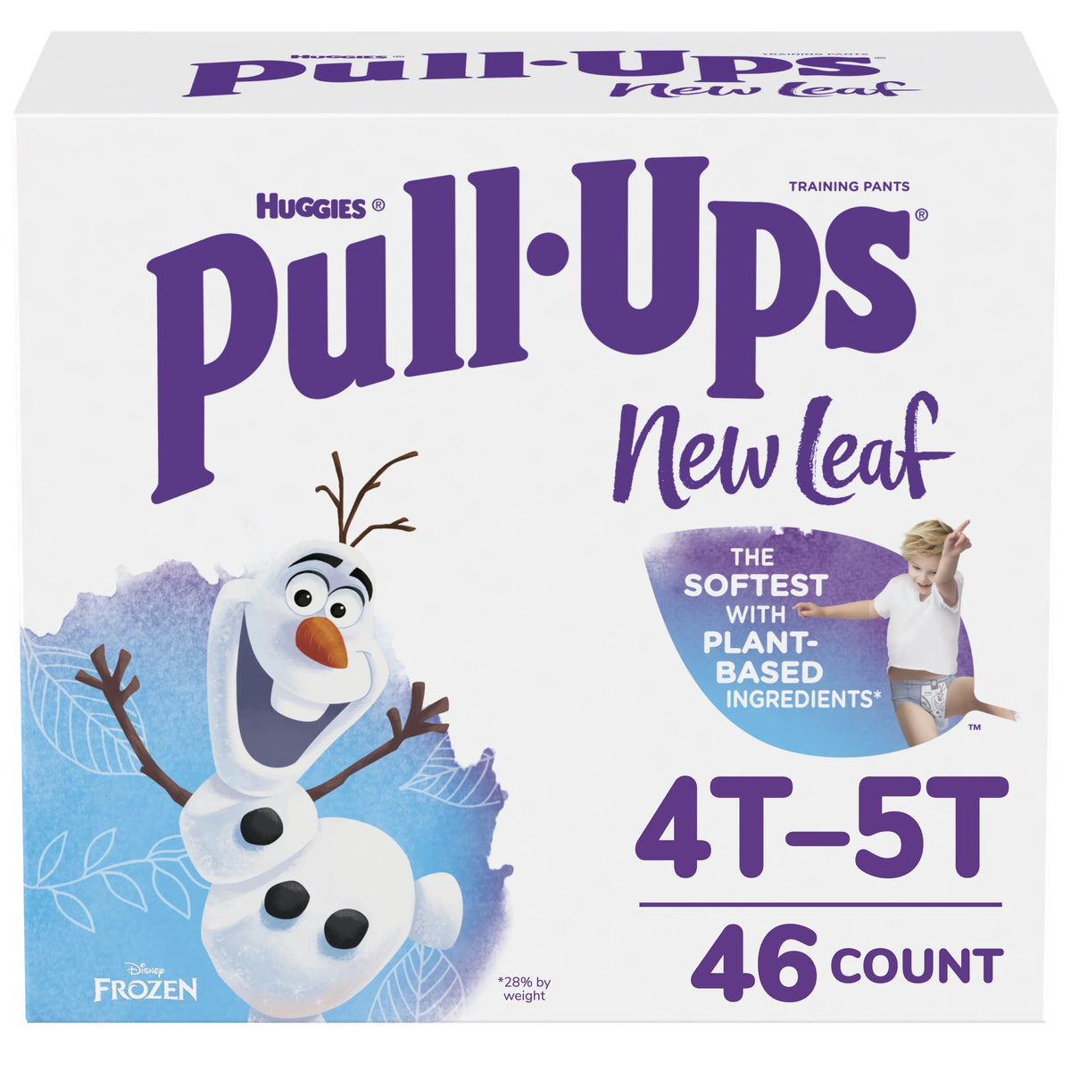 Frozen Training Pants, 4T-5T, 46 Ct N5038