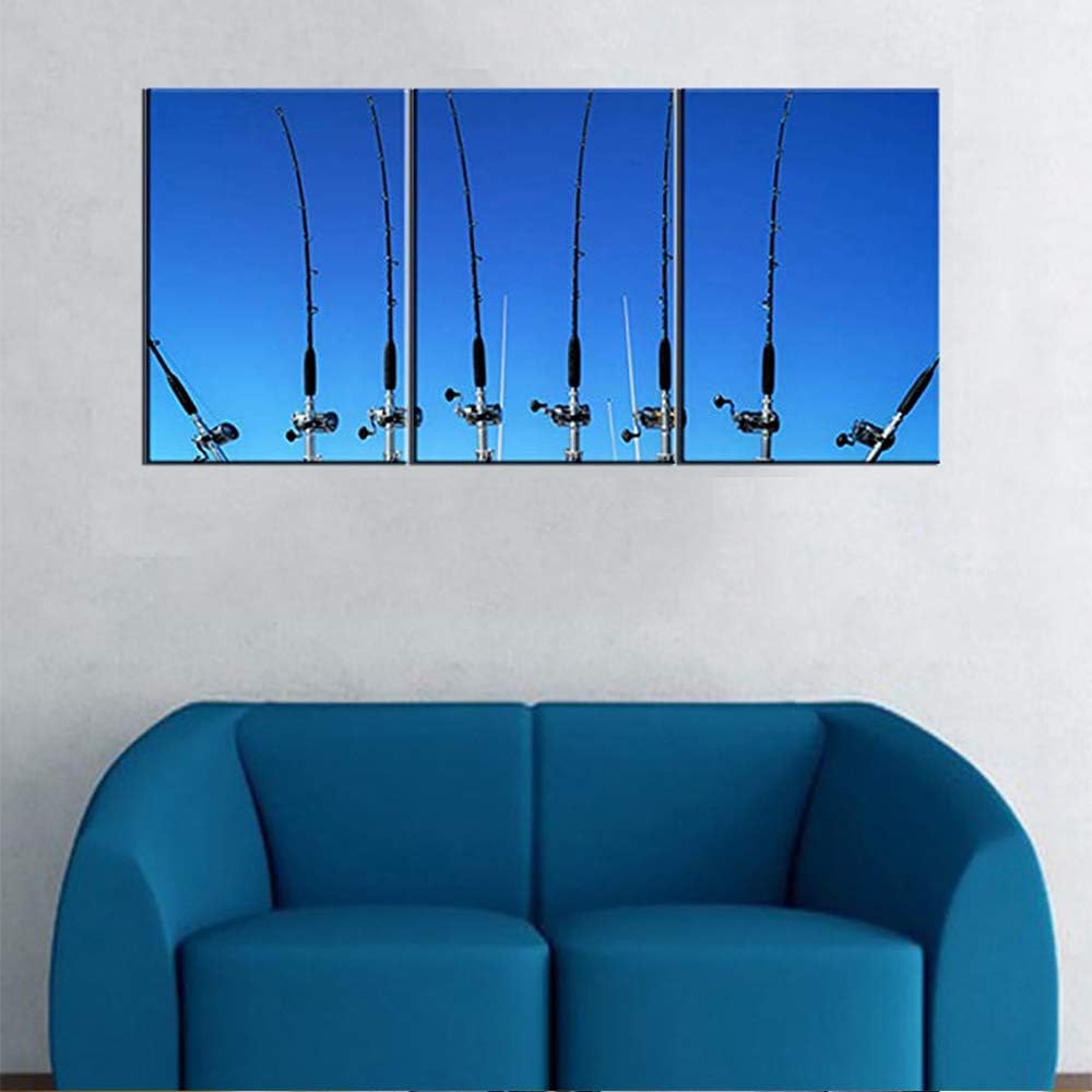 5 Piece Canvas Giclee Framed Wall Art (50''W x 24''H) G413566