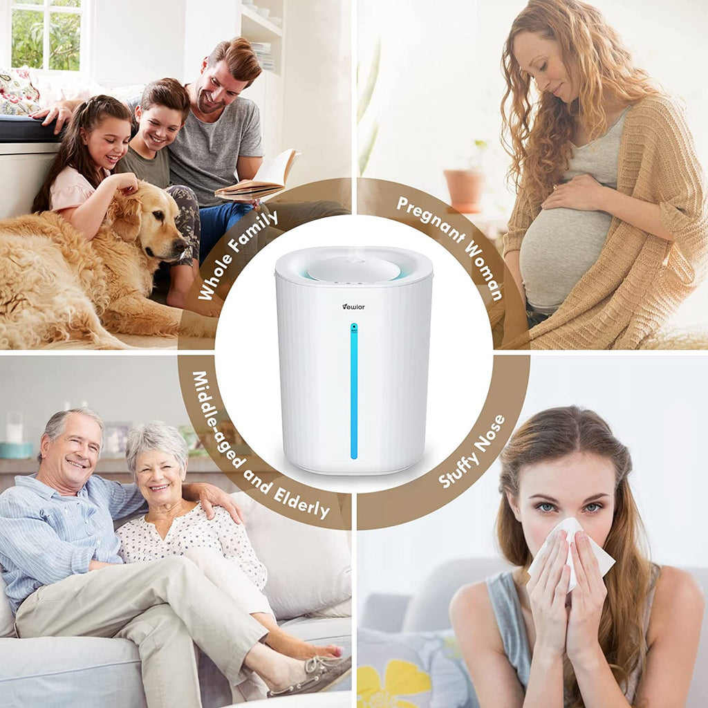 6.5L Top Fill Cool Mist Ultrasonic Humidifier N789