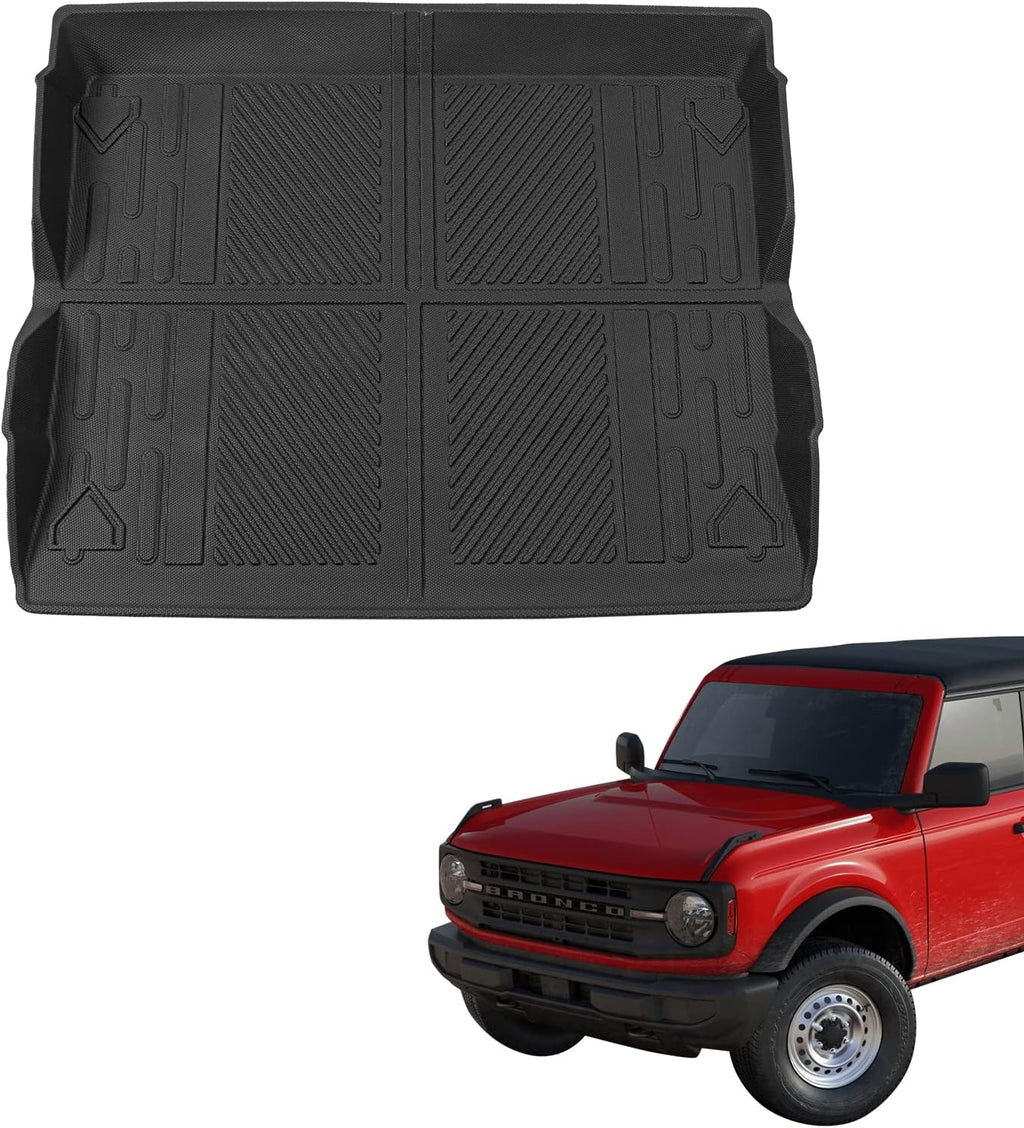 All-Weather TPE Cargo Liners for 4 Doors, Pack of 2 N8974