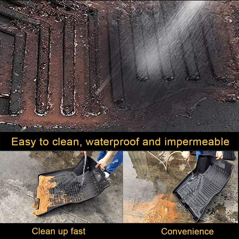 All-Weather Rubber Car Floor Mats W51961