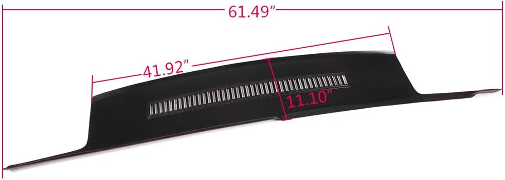 Red Dash Cover Overlay Cap Cover S626782