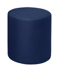Naval Blue Round Ottoman J1237