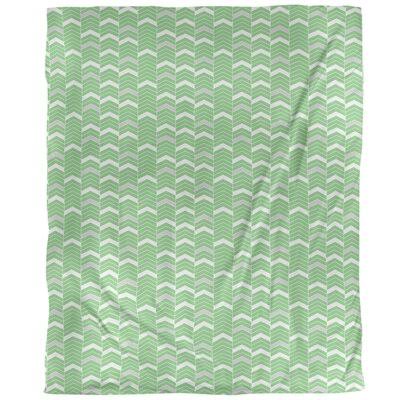 Green/Gray Twin XL Microfiber Duvet Cover Y86133