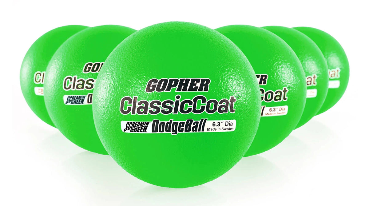 Green 6.3x22 Diameter Dodgeballs V737