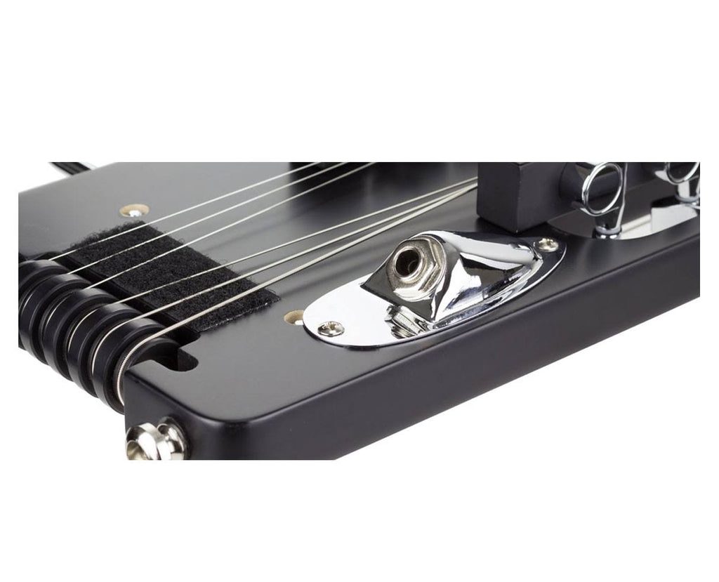 Black Ultra-Light Electric Travel Guitar K346820