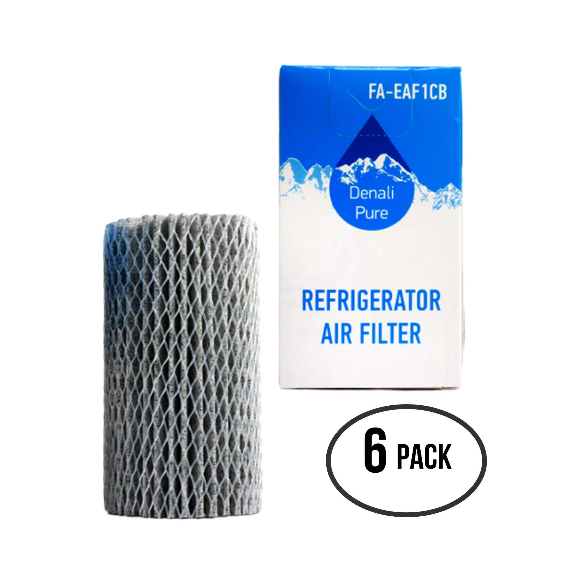 6-Pack Refrigerator Air Filter Q7915
