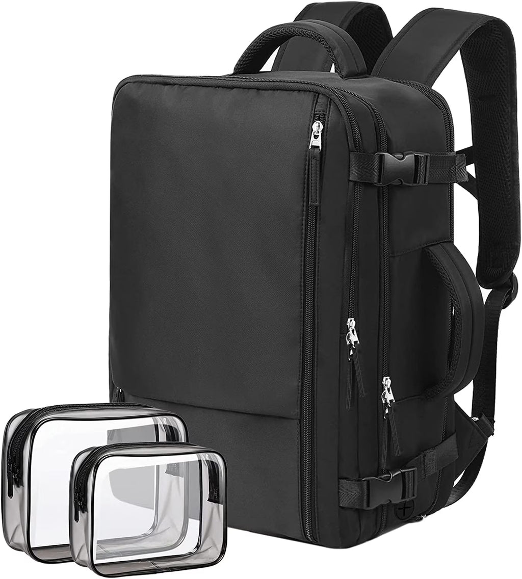 Extra Large 40L Waterproof Travel Backpack (Black) K765428