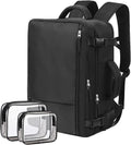 Extra Large 40L Waterproof Travel Backpack (Black) K765428