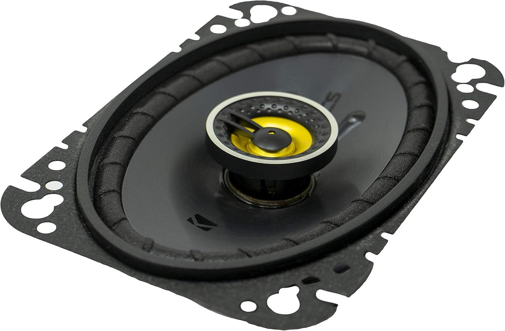 4 x 6 150 Watt 2-Way Car Audio Coaxial Speakers with Polypropylene Cone, Pair Pack of 2 A598