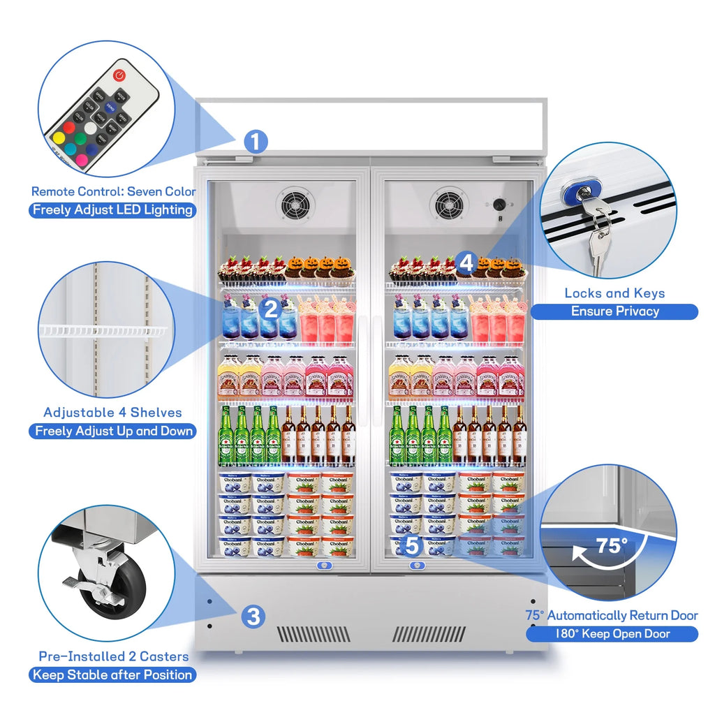 17.1 Cu.Ft Merchandising Refrigerator with Light Box L63294