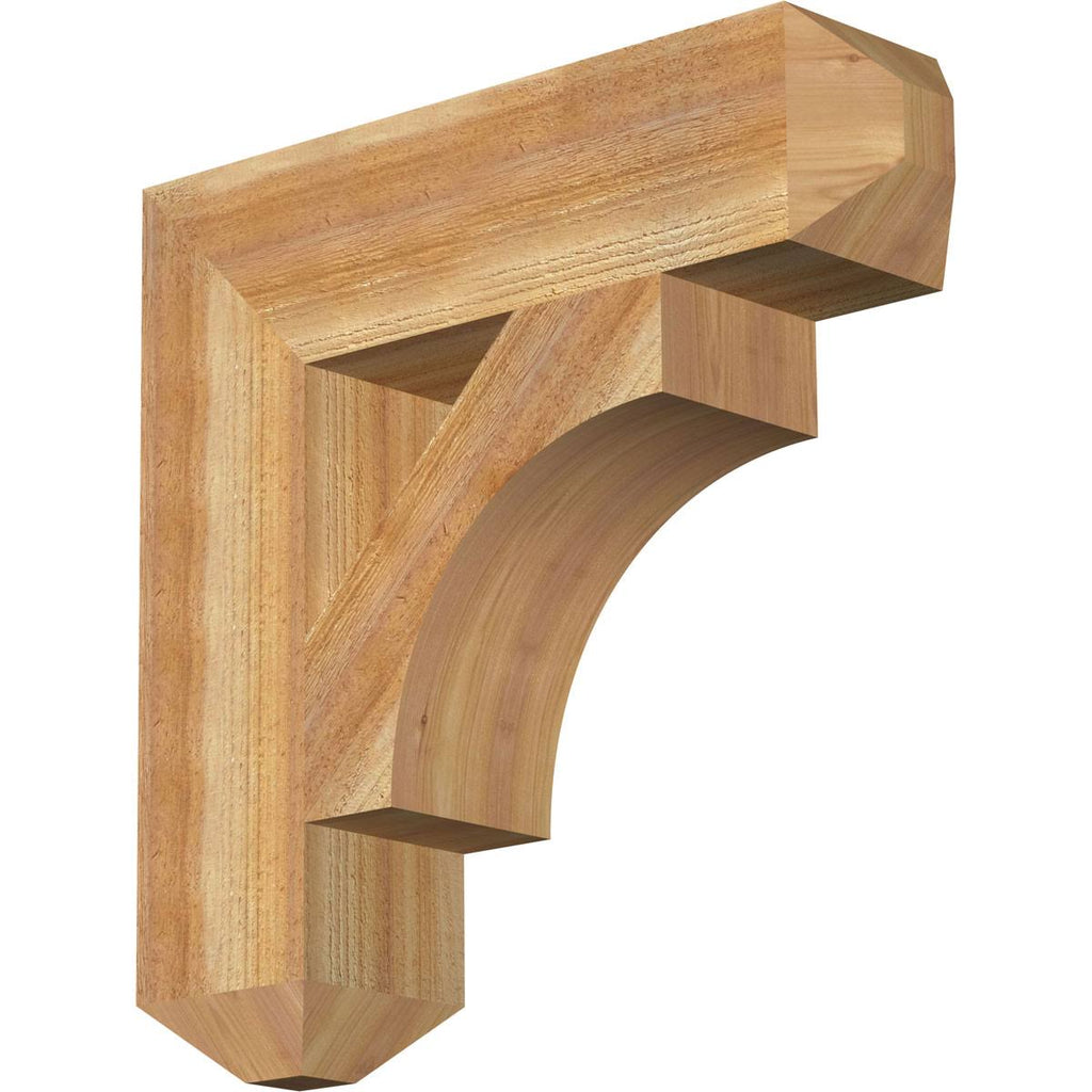 6x22W x 24x22D x 24x22H Rough Sawn Western Red Cedar Bracket R334581