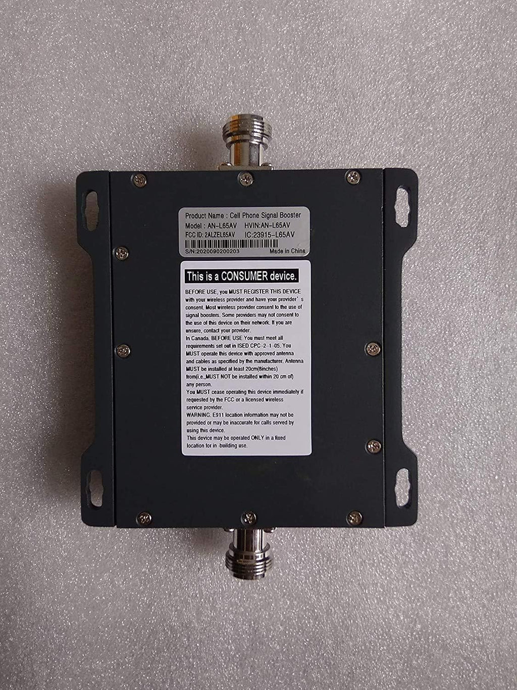 Cell Phone Signal Booster for Home up to 5500 sqft X391