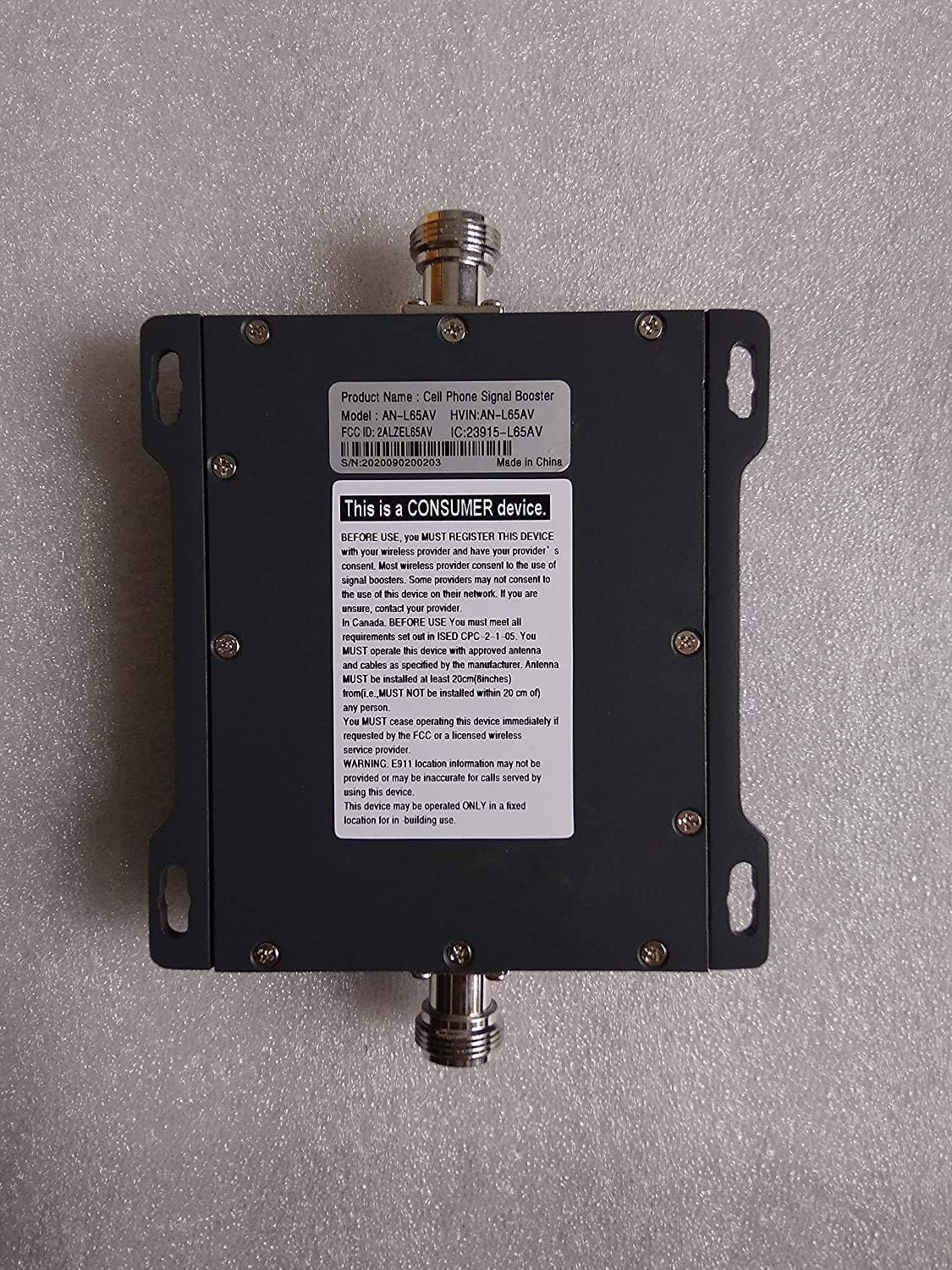 Cell Phone Signal Booster for Home up to 5500 sqft X391