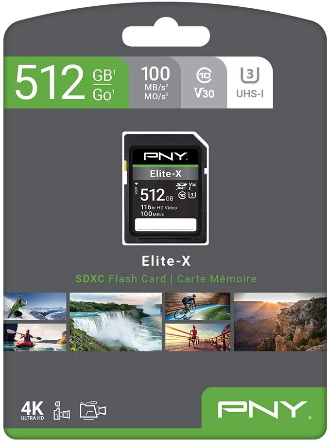 512GB Elite-X SDXC Flash Memory Card UHS-I U63897