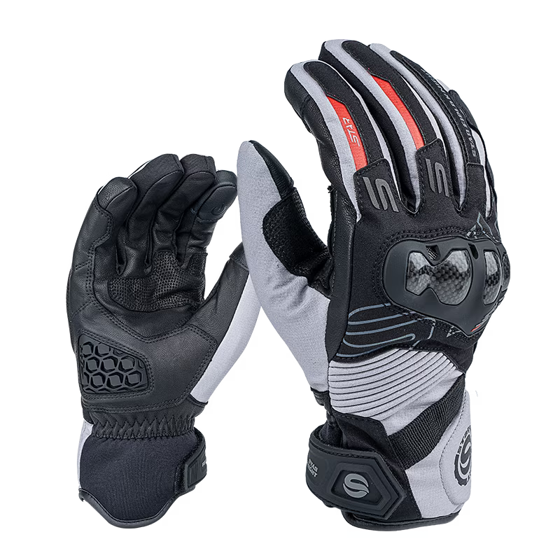 Vintage Leather Motorcycle Gloves Z2316