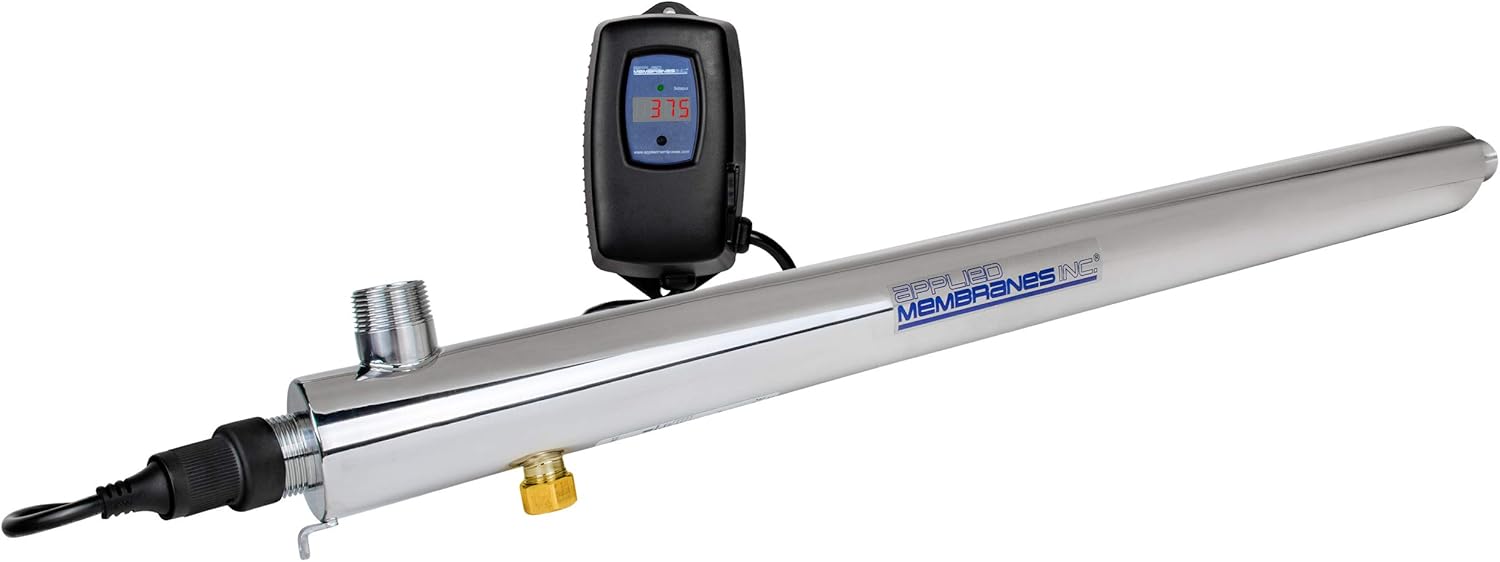 Whole House Ultraviolet Water Purifier UV Sterilizer, 15 GPM R248156