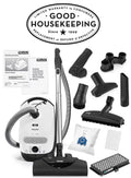 Lotus White Canister Vacuum W62928