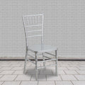 Silver Resin Stacking Chiavari Chair G15208