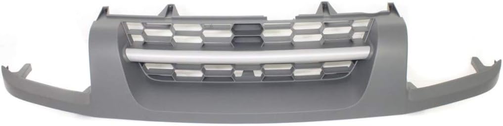 Textured Black Plastic Grille Assembly for Nissan Xterra 2002 2003 2004 XE Model P448