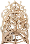 Pendulum Clock 3D Wooden Puzzle DIY Model Building Kit Q7156