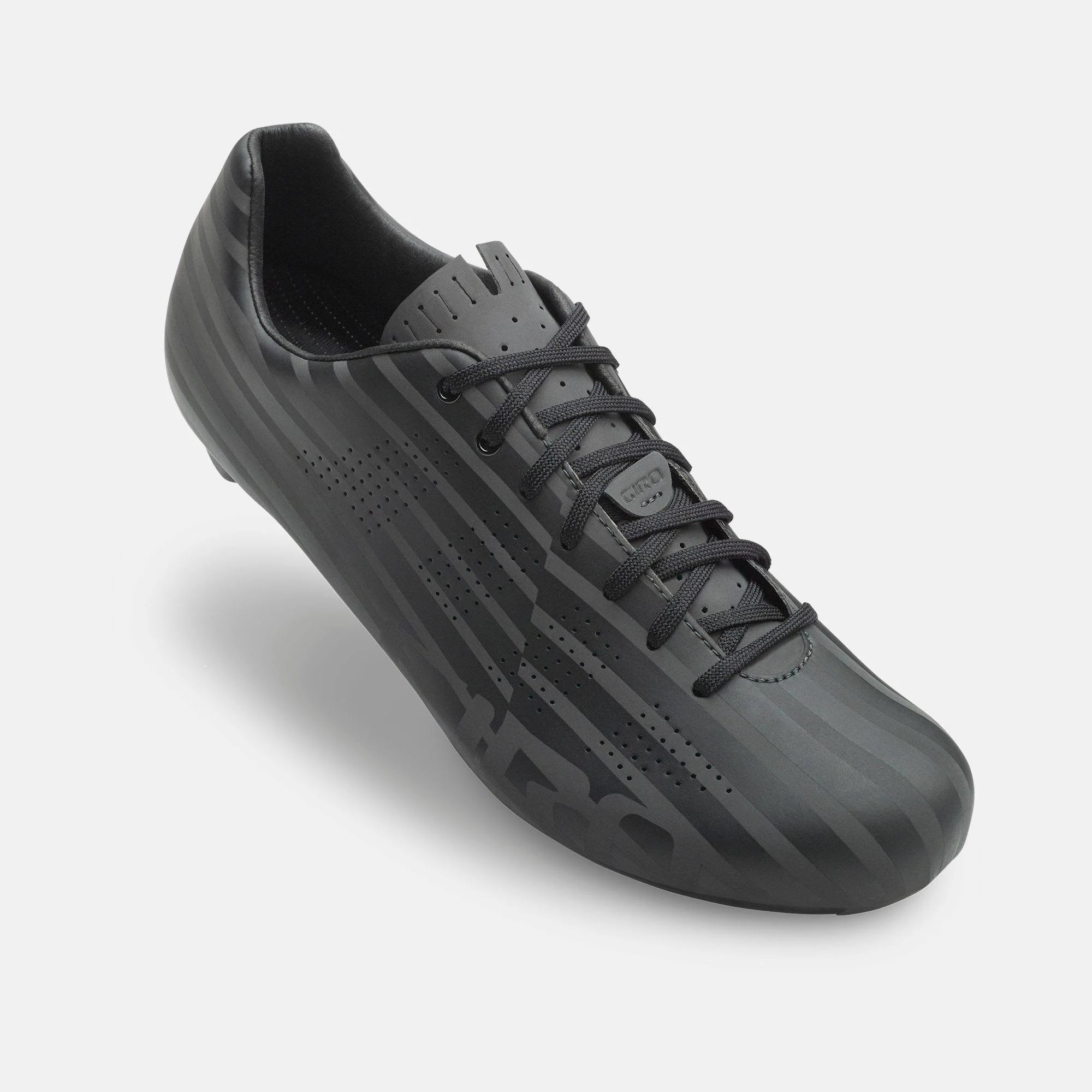 White/Black Cycling Shoes Q334