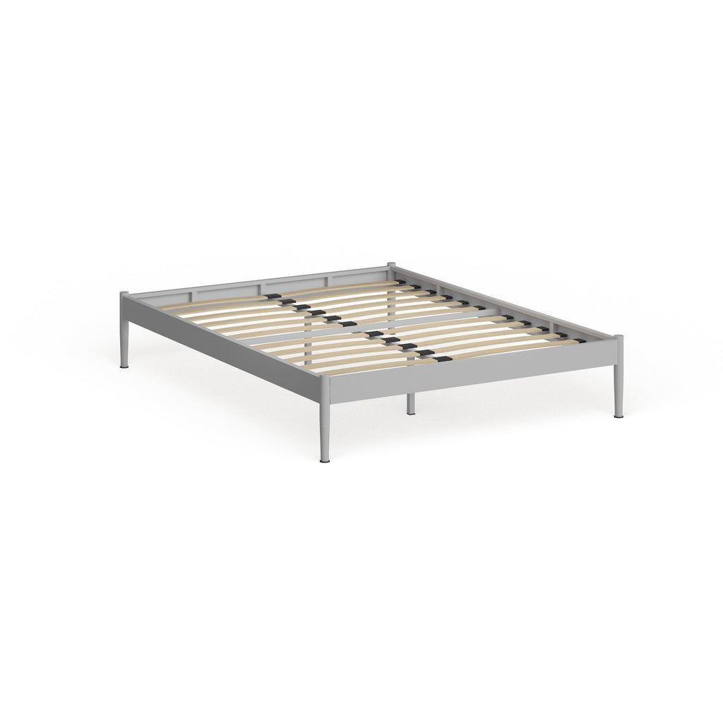 King Stainless Steel Grey Bed Frame N662